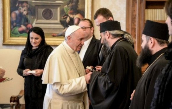 Hа аудиенција кај Папата Франциск во Ватикан